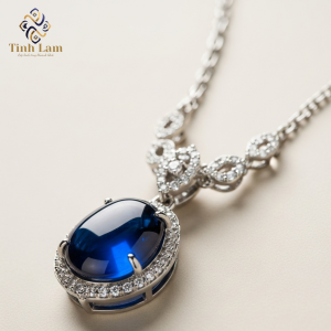 Dây chuyền "Sapphire Elegance"