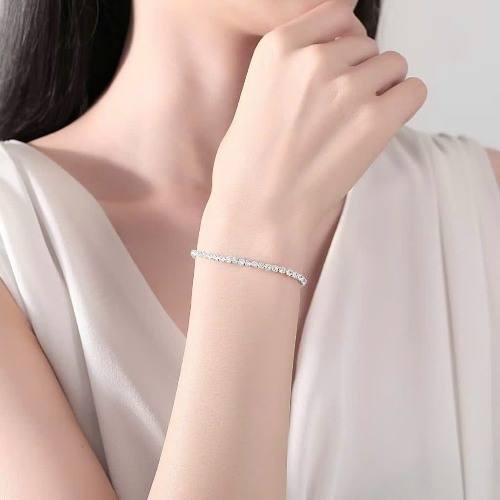 Lắc tay bạc
